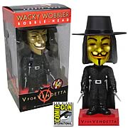 V for Vendetta SDCC 2012 Exclusive Metallic Bobble Head